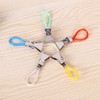 MenYiYDS 15 Pcs Towel Clips Hook Loop Clips Pot Holder