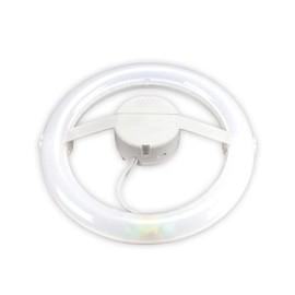 Replacement for TCP 32058 LED Circular Bulb 13W 3000K by Lumenivo - Energy Saving Soft Light - Long Lifespan 50000Hrs - Fluorescent Fixture Adapter Included - 1 Pack