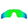 Alphax Emerald Green Polarized Replacement Lenses for Oakley Radar EV