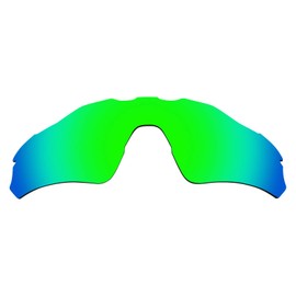 Alphax Emerald Green Polarized Replacement Lenses for Oakley Radar EV Path OO9208