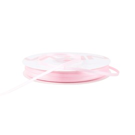 VATIN Double Face Satin Ribbon 1/8 inch x Continuous 100 Yards, Thin Pearl Pink Ribbon for Gift Wrapping, Crafts Sewing, Christmas Ornaments, DIY Bows,Tag Decoration