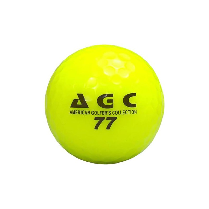 LEZAX AGC Golf Balls 1 Dozen (12 Pack) Yellow AGBA-3790