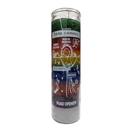 Generic Abre Camino (Road Opener) 7 Color Pilar Candle