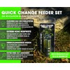 Angel-Berger Magic Baits Quick Change Feeder Set, Feeder Baskets, Feeder