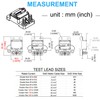T Tocas E9 3/8" M10 Studs 100 Amp Car Circuit