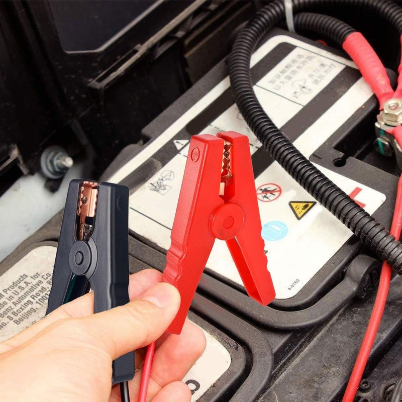 4-Piece Cable Alligator Clip, Car Electrical Alligator Clip, Car Auxiliary