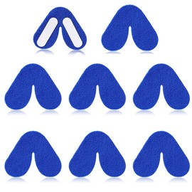 JAWUZ 8 Pieces Nose Pads for CPAP, Comfort Nose Pads, Nose Protection Pads for CPAP Devices, CPAP Accessories, a