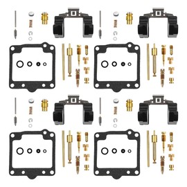4 Pcs Carburetor Rebuild Kits Replacement for Kawasaki GPz750 ZX750A 1982-1985 KZ750L Sports 1983 KZ700A 1984 Carb Repair Kit with Float