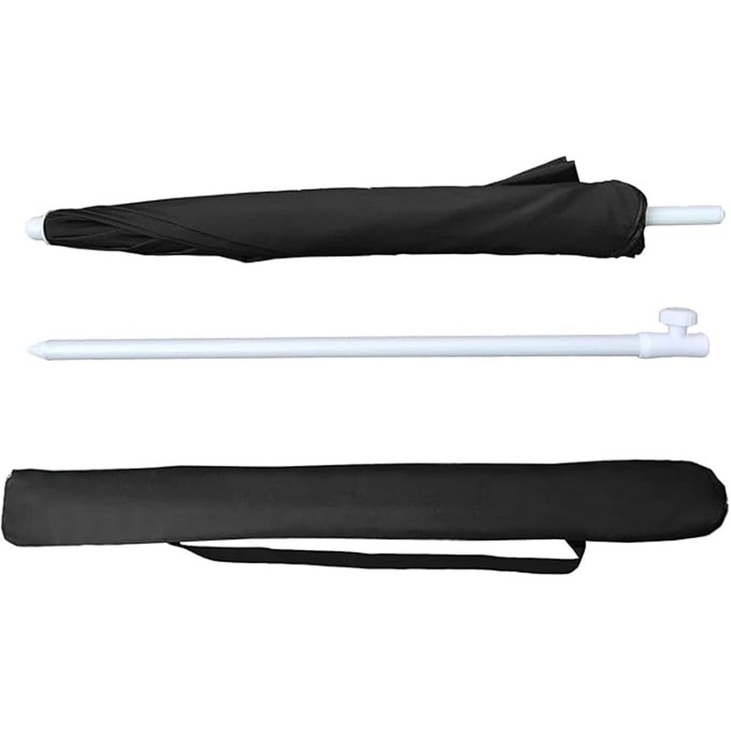 AMMSUN 6FT Portable Outdoor Picnic Beach Umbrella with Tilt Function,