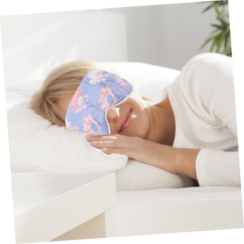 IWOWHERO 4pcs Portable Sleeping Eye Masks Lightweight Breathable Eye Covers
