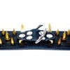 2" Wide Spiked Dog Collars, Leather Dog Collars for Large