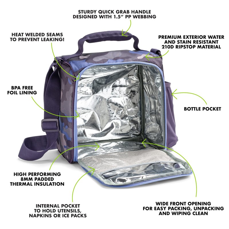 Fit & Fresh JAXX Meal Prep Lunch Box With Container