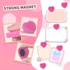DUJEQM Fridge Magnets Whiteboard Magnets Notice Board Small Round Magnets