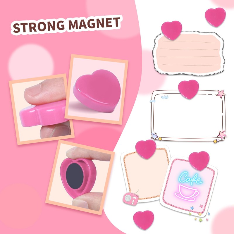 DUJEQM Fridge Magnets Whiteboard Magnets Notice Board Small Round Magnets