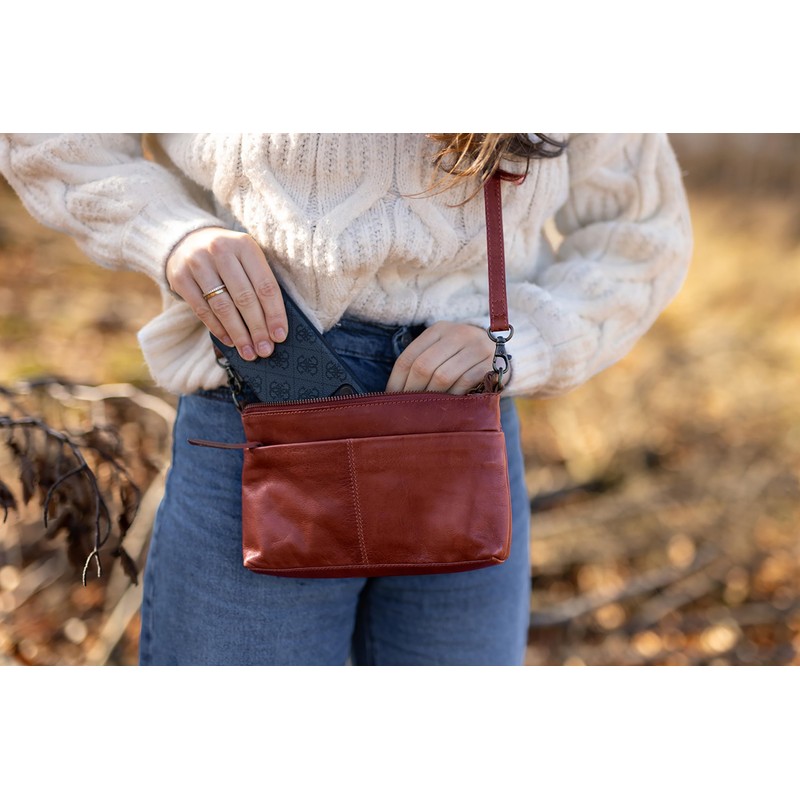 Gusti Veronika Women's Small Handbag Leather Party Bag Evening Bag