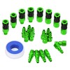 FYPower 25 Pieces 1/4" NPT Aluminum Air Coupler and Plug