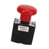Emergency Stop Switch Metal Alloy Stop Button Replacement for Most
