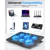 AICHESON Laptop Cooling Pad with 6 High-Speed Fans, Laptop Cooler