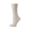 Barefoot Dreams® CozyChic® Heathered Socks, Stone-White, Small/Medium