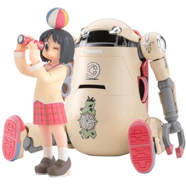 Hasegawa Creator Works Series 64804 Mechatrowego No.06 Daily Collaboration Warm + Nana Toumo, 1/20 Scale Plastic Model