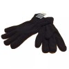 West Loop Womens Fleece Gloves Black 100% Polyester NEW