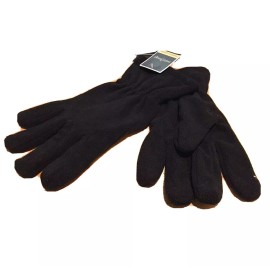 West Loop Womens Fleece Gloves Black 100% Polyester NEW