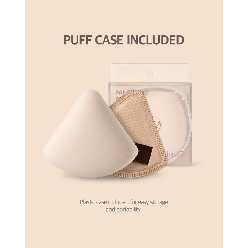 STUDIO17 Puff de Maquillaje En Forma de Triángulo | Puff
