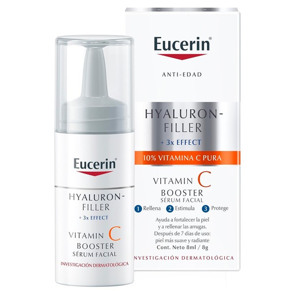 Eucerin Srum facial Vitamin C y cido Hialurnico ,Hyaluron Filler,8ml