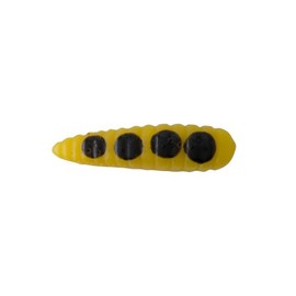Berkley Johnson Beetle Spin Nickel Blade Fishing Hard Bait, Yellow/Black Spots, 2in - 1/4 oz