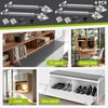 Mdkave Drop Down Gas Struts with Hings for Cabinets,Soft Close