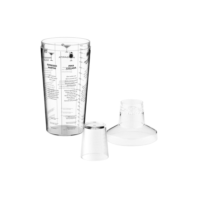 Maxwell & Williams Cocktail & Co Cocktail Recipe Shaker 700ML