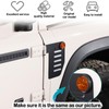 Hudiriy Car Engine Right Side Air Vent Grilles Cover Compatible