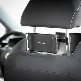 InnovaGoods® Car Tablet Holder Taholer, Practical and Functional, Adjustable, Robust and Lightweight Material, Compatible with Most Tablets.