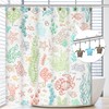Quimoy Turtle Shower Curtain Hooks, 12PCS Shower Curtain Rings