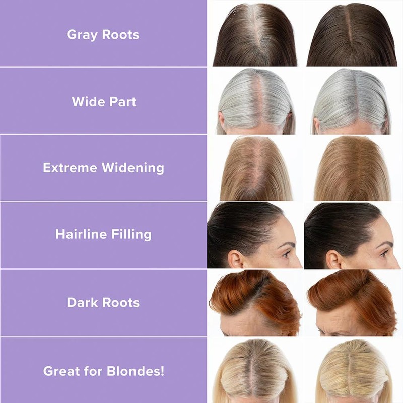 TRUHAIR Root & Scalp Cover Up Pressed Powder Compact Refill,