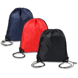 Lesbyit Waterproof Drawstring Bag, Drawstring Gym Bag for Gym & Travel, 34x43cm Large Oxford Cloth PE Bags for Sports, School, Swimming, Yoga– Easy Clean