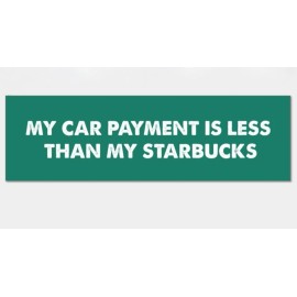 sticker tiger FUNNY BUMPER STICKER DECAL FOR CARS TRUCKS COFFEE VINYL STARBUCKS Gen-Z