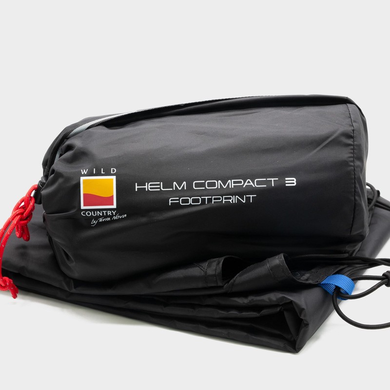 Wild Country Helm 3 Footprint Groundsheet protector, Black, One Size,