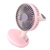 Desk Fan 3 Speed USB Charging Simple 1200mAh Quiet Portable