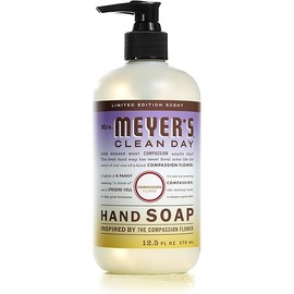 MRS. MEYER'S CLEAN DAY Hand Soap, Compassion Flower, Made with Essential Oils, 12.5 fl. oz