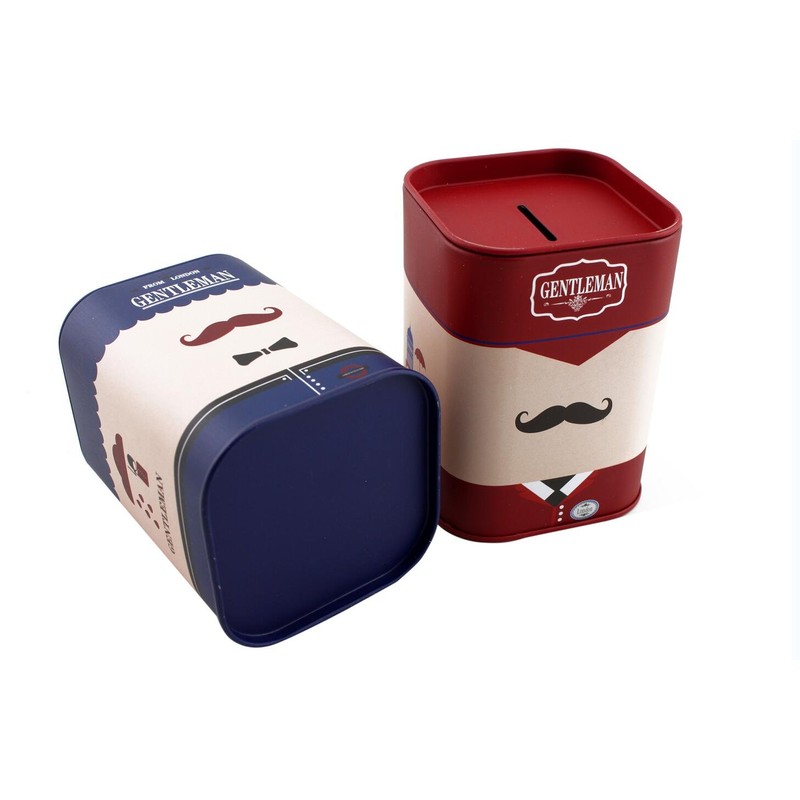 navire beard england cute piggy bank red blue set european