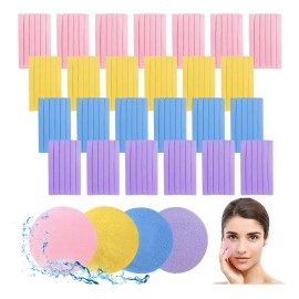 300 Esponjas Faciales Comprimidas,Esponjas Faciales，Esponja Facial Comprimida，esponja de limpieza facial，esponja de eliminación de maquillaje，spa lava
