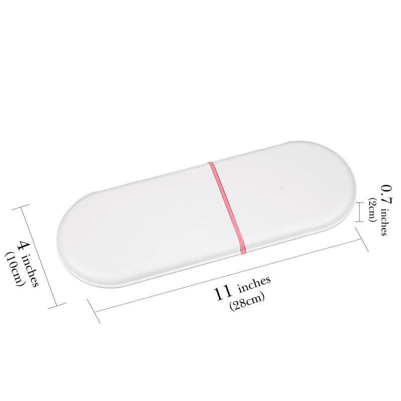 Linkidea Battery Storage Case with Electric Quantity Detection, Portable Battery