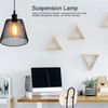 Wrought Iron Pendant Light Nordic Innovative LED Hanging Lamp Living