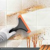 1PCS Window Squeegee with Handle, Flexible Rubber Squeegee, Shower Squeegees,