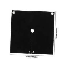 Operitacx Schweißpad Wärmeleitpad Schweißschildpad Löt Feuerdecke Feuerfeste Decke Schweißdecke Feuerfeste Lötdecke Für Klempnerarbeiten Schwarzer Filz