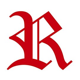 Applicable Pun Old English Letter R - Vinyl Decal for Outdoor Use on Cars, ATV, Boats, Windows and More - Red 5 Inches Tall