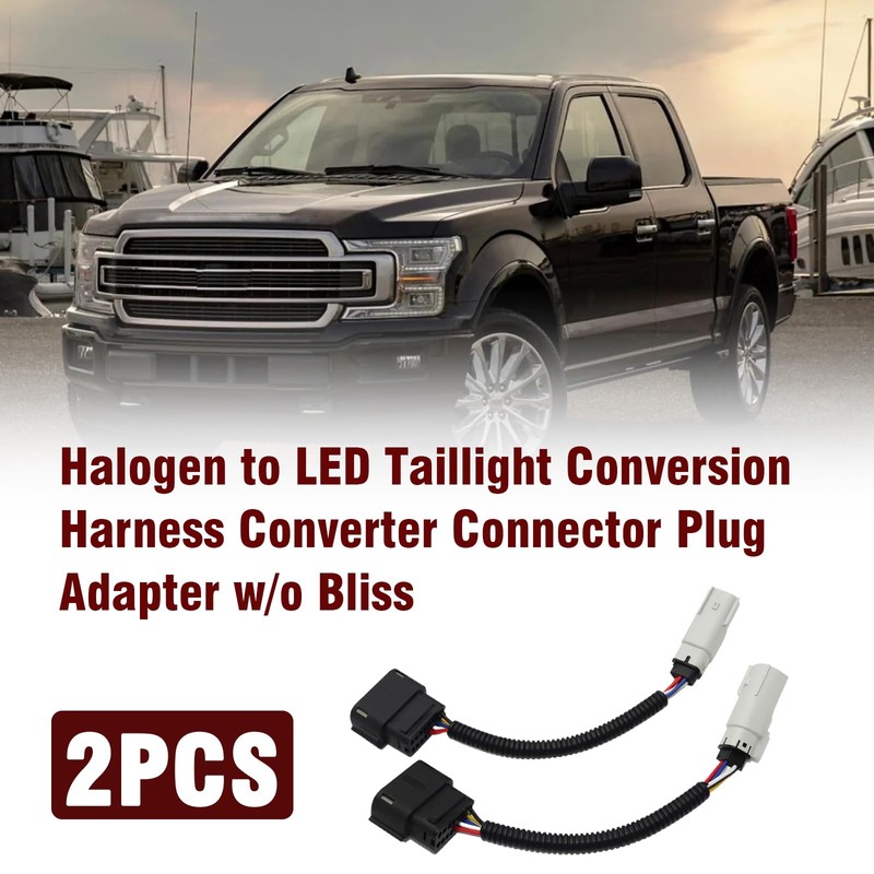 Halogen to LED Taillight Conversion Harness Converter Connector Plug Adapter
