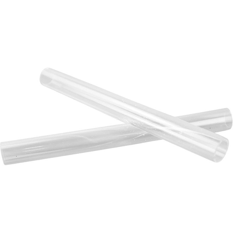 2-Piece Hollow Ultra Smooth Clay Rollers - Solid Acrylic Tube