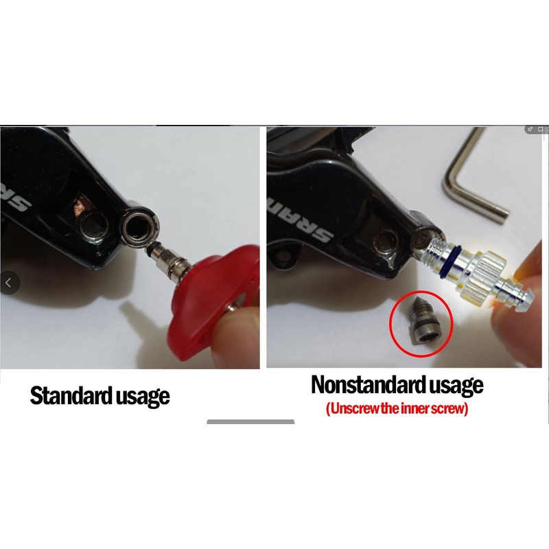 CYCEARTH Bicycle Brake DOT Oil Bleed Kit for Avid Sram